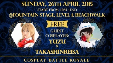 26 April 2015 - Beachwalk Royale Cosplay Competition Bali