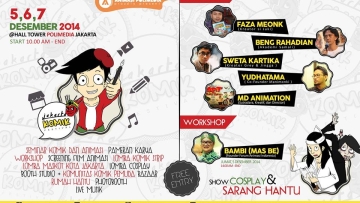 5-7 Desember Jakarta Komik Festival 2014