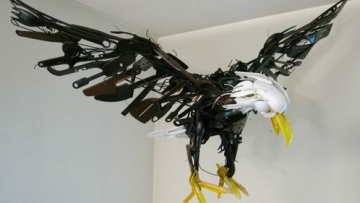 7 Karya Seni Yang Indah Ini Terbuat Dari Sampah (4)