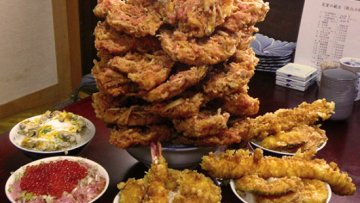 Apa Jadinya Kalo 40 Kakiage Tempura Disajikan dalam Satu Mangkuk (1)