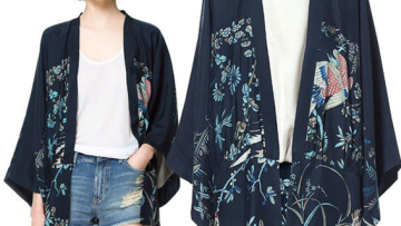 Aplikasi Kimono Pada Busana Modern (2)