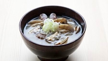 Asari no misoshiru, sup miso kerang Asari (1)
