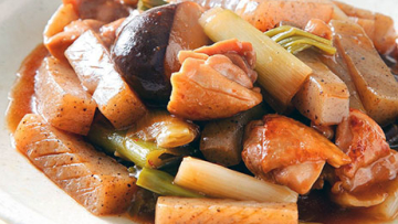 Ayam pedas dan konnyaku, hidangan lezat rendah kalori Ayam pedas dan konnyaku, hidangan lezat rendah kalori