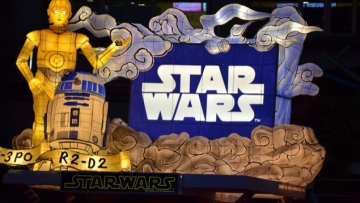 Berbagai karakter dari Stars Wars berubah menjadi lampion khas Jepang di Aomori Nebuta Festival (1)