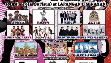 COUNTDOWN ASIA FESTIVAL in Jakarta