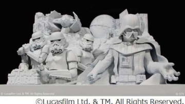 Darth Vader 2015 Sapporo Snow Festival