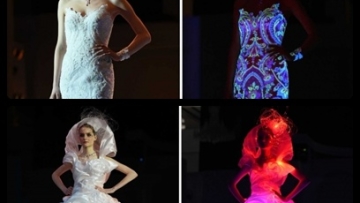 Desainer Jepang Memukau Dunia Dengan Gaun Pengantin Yang Bercahaya (1)