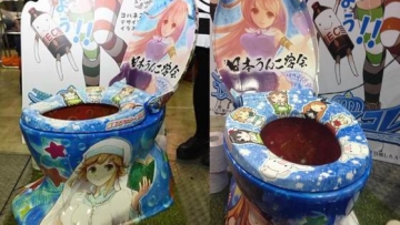 Di Jepang, bukan hanya mobil yang didekorasi bertema anime, toilet juga! (0)