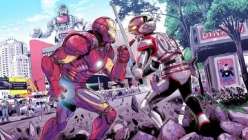 Inilah fan art Marvel Super Heroes Vs. Tokusatsu Heroes yang keren! (2)