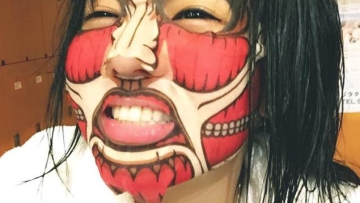 Inilah masker kecantikan bertema Attack on Titan dari Jepang (1)