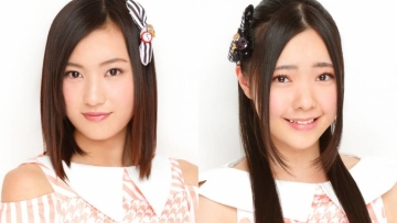 Kenkyuusei SKE48 Risa Ogino dan Yuka Sasaki