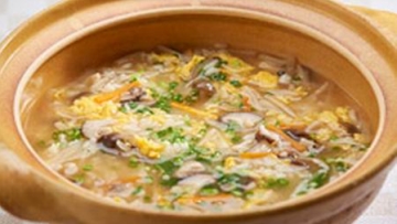 Kinoko-zosui, Bubur dengan jamur khas Jepang (1)