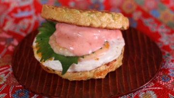 Kuliner Gastronomi Jepang, Osaka Burger