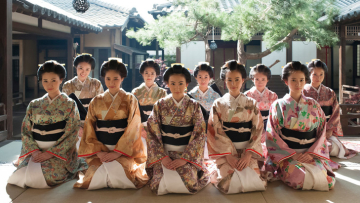 Para anggota Jyuu Fukujin dari Nogizaka46 muncul di drama taiga NHK Hana Moyu