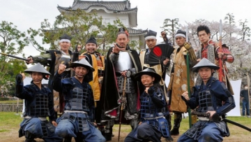 Para panglima perang samurai dibangkitkan kembali di Nagoya