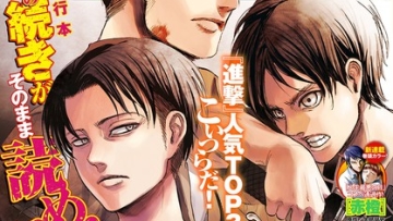 Polling kepopuleran karakter dari Attack on Titan dikuasai oleh Levi, Erwin, dan Eren