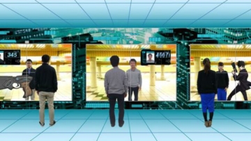 Psycho-Pass' Sybil System Shinjuku Station