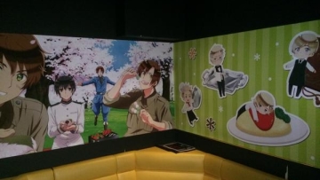 Ruang karaoke kolaborasi Hetalia akan dibuka di Akihabara (2)