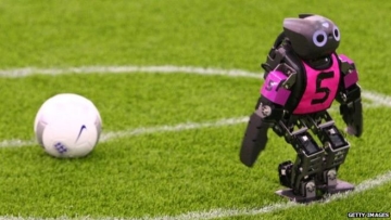 Sugoi! Robot-robot humanoid dari Jepang menang 1-0 di RoboCup World Championships! (1)