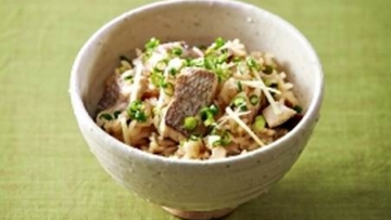 Tai-meshi, nasi masak ikan kakap merah dari Jepang (1)