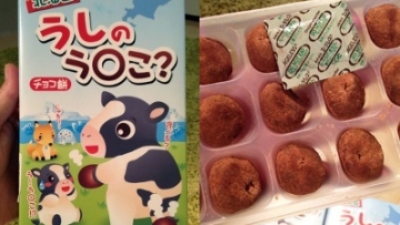 Wah, Ada Moci Cokelat Berbentuk Kotoran Sapi (1)