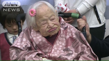 Wanita tertua di dunia merayakan ulang tahunnya ke-117 tahun