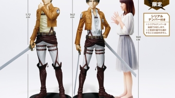 Wow! Di Jepang, patung Attack on Titan seukuran manusia ini dijual seharga 14.000 dollar! (1)