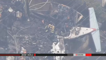 pesawat-jatuh-di-tokyo-3-orang-tewas