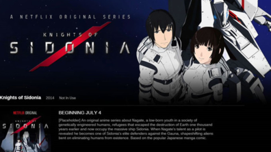 Anime On Netflix 2014
