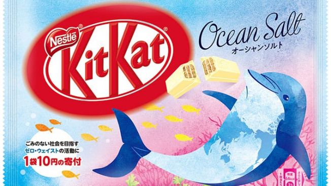 KitKat Ocean Salt Lumba-Lumba (grapee.jp)