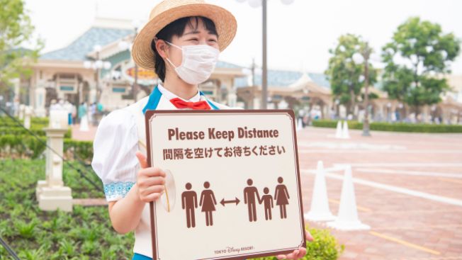 Tokyo Disneyland, Protokol Kesehatan