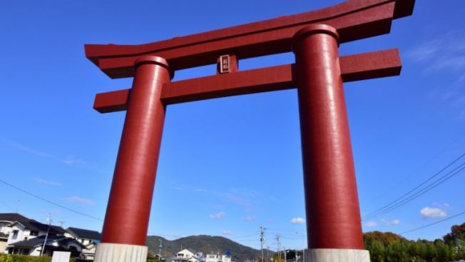 Torii Kuil Saijo Inari