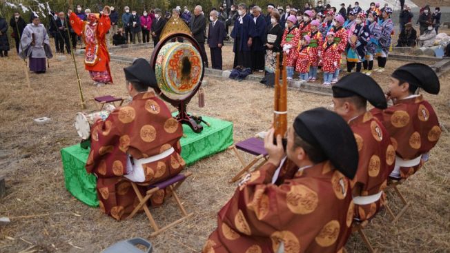 Ukedo no taue odori di Amba Matsuri Festival 2023