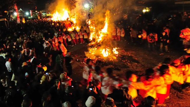 Suasana Omi-Hachiman Sagicho Festival (https://www.omi8.com/welcome-e/sagicho-festival/)