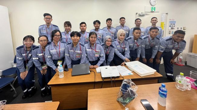 Program Internship Jepang di Bandara Haneda, Jepang (foto: Atase Perhubungan Tokyo)