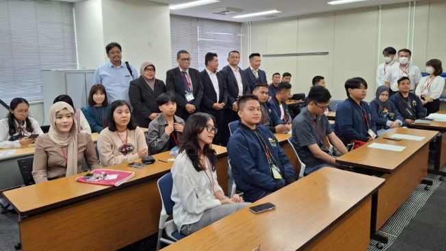 Program Internship Jepang di Bandara Haneda, Jepang (foto: Atase Perhubungan Tokyo)