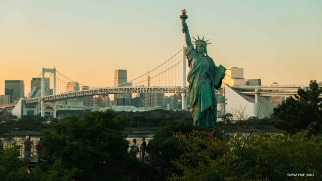 Liberty Statue Odaiba, Wawa Wardana Liberty Statue Odaiba, Wawa Wardana