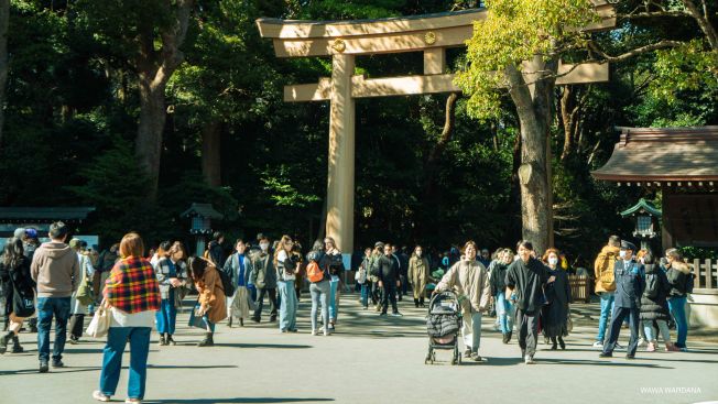 Meiji Jingu, Wawa Wardana Meiji Jingu, Wawa Wardana