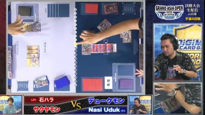 Aksi Karsyah Hidayat saat melawan player negara lain di streaming Digimon Channel Official_ Aksi Karsyah Hidayat saat melawan player negara lain di streaming Digimon Channel Official_