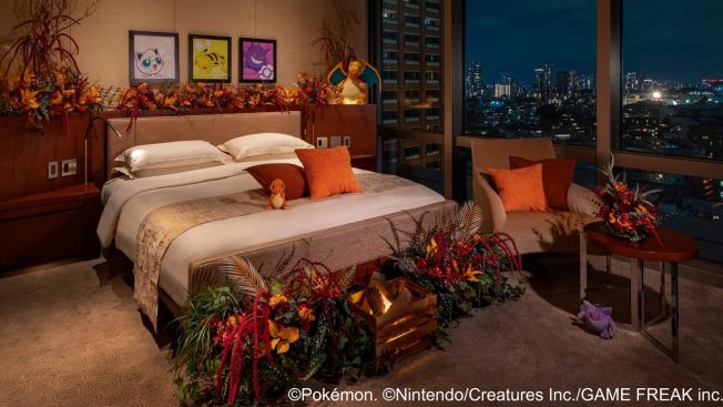 Hotel Unik di Tokyo Ini Punya Zona Kamar Bertema Elemen Pokémon.