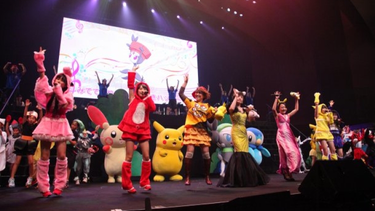 momoclo z - pikachu the live 2012