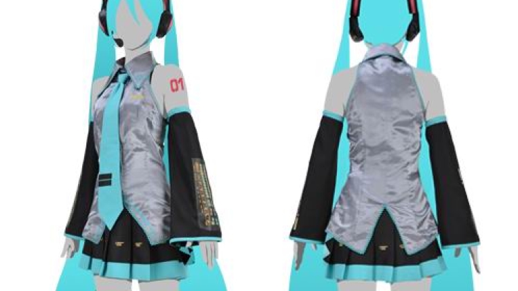 hatsune miku-costume-japan fitur