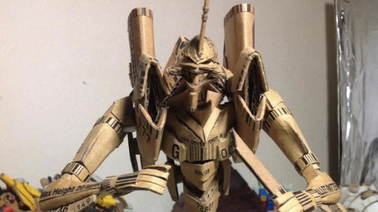 neon-genesis-evangelion-angel-cardboard-model - crop