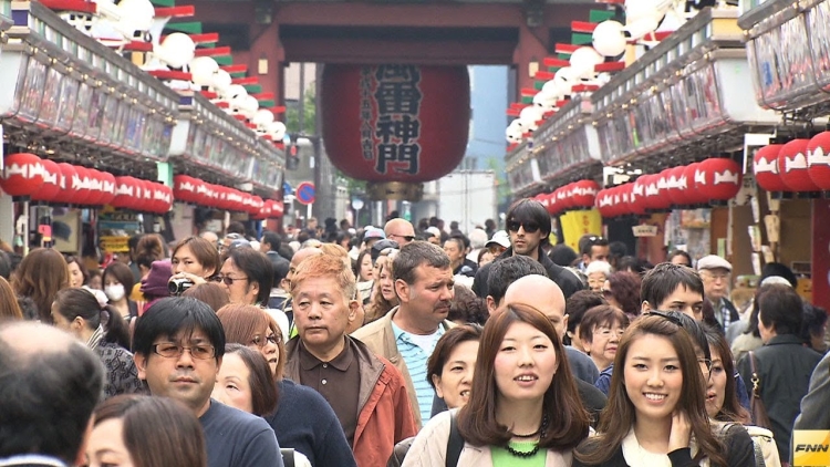 Visitors to Japan hits record 1.05 million in March