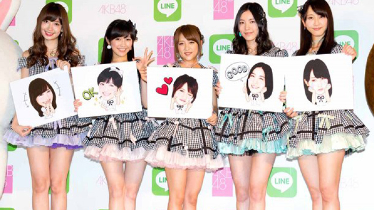 akb48-senbatsu-line-stamp akb48-senbatsu-line-stamp
