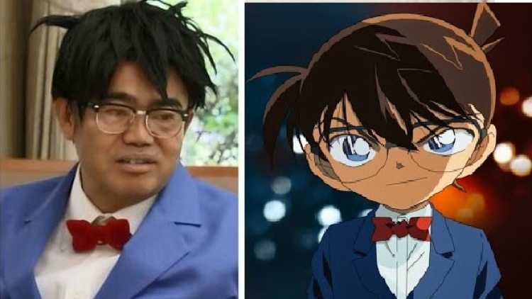 Aichi Governor cosplaying as Detective Conan (1)