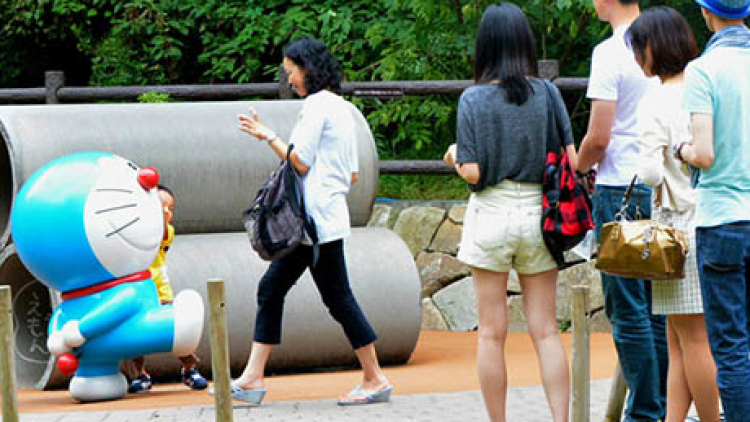 Fujiko F. Fujio Museum attracts 1.5 millionth visitor Fujiko F. Fujio Museum attracts 1.5 millionth visitor