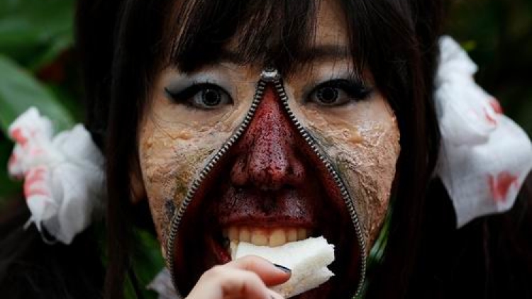 Jepang meluncurkan parade Halloween di Kawasaki