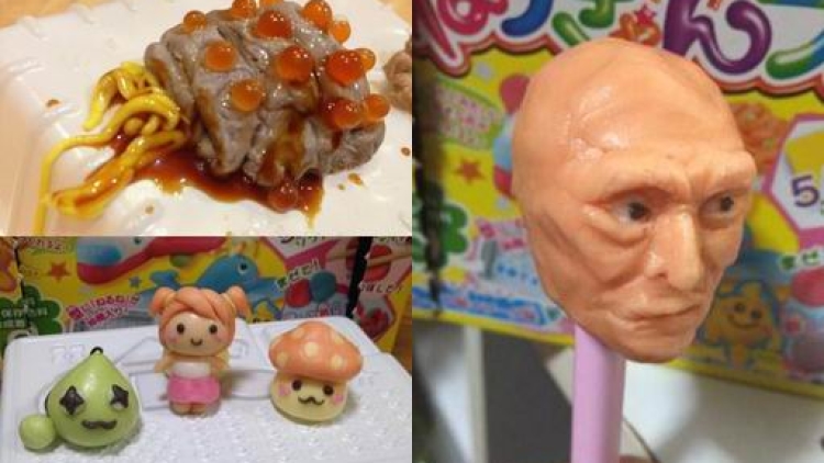 Di Jepang, permen bisa dijadikan kreasi yang unik, imut, juga menyeramkan lho! (8)