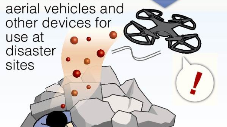 Peneliti Jepang akan mengembangkan robot penyelamat yang dapat mendeteksi bau tubuh manusia2